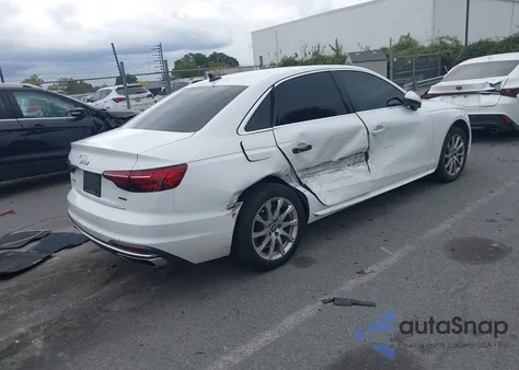 2021 Audi A4 Premium 40 Tfsi Quattro S Tronic из США, поврежденный, VIN WAUABAF44MA024474